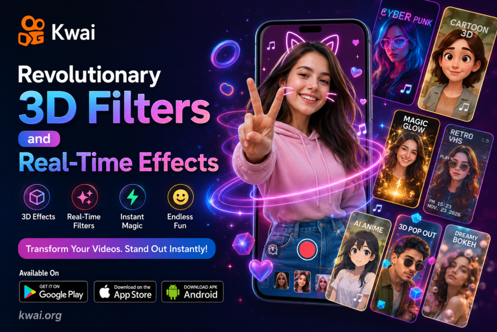 Revolutionary 3D Filters and Real-Time Effects creat a image oper sali image sy bulkul diffrent hony chy