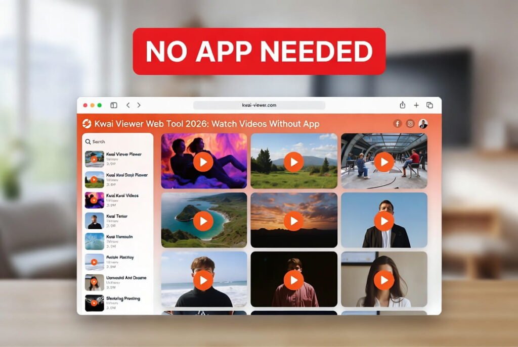 Kwai Viewer Web Tool 2026 Watch Videos Without App (1)