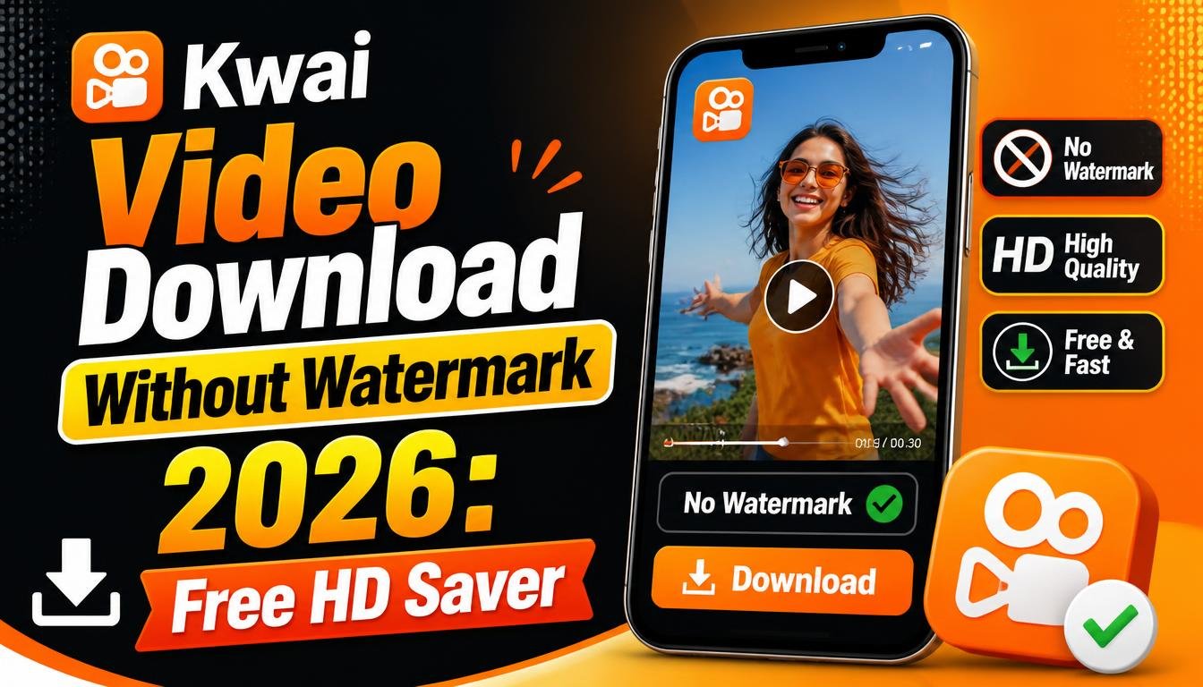 Kwai Video Download Without Watermark 2026 Free HD Saver